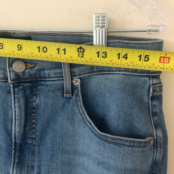 Veronica Beard Cameron Stretch-Cotton Boot-Cut Raw Hem High Rise  Jeans Nova  31 - Picture 7 of 12